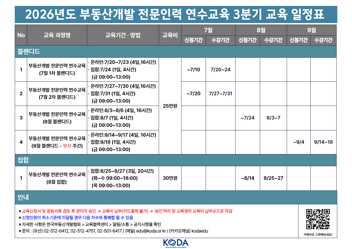 2026년도 연수교육 3분기 일정안내(연수교육일정추가).png